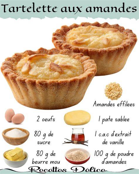mini tartelettes amandes préparation illustration