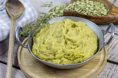 Purée de pois cassés - préparation et texture