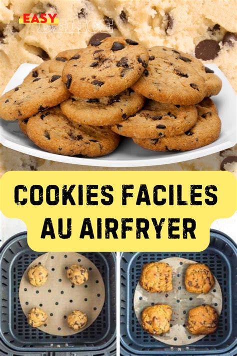 schema cuisson cookies airfryer