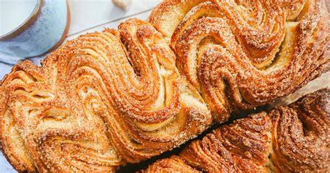Brioche feuilletée cannelle et cardamome diagramme