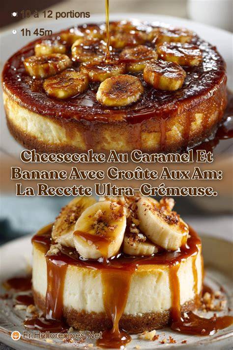banane et cheesecake croûte spéculoos infographic