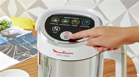 guide pose d’une soupe dans le Moulinex Easy Soup
